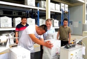 Leaders of Xinzheng Bureau of Science, Technology and Industrial Information Technology visited our company for inspection and guidance